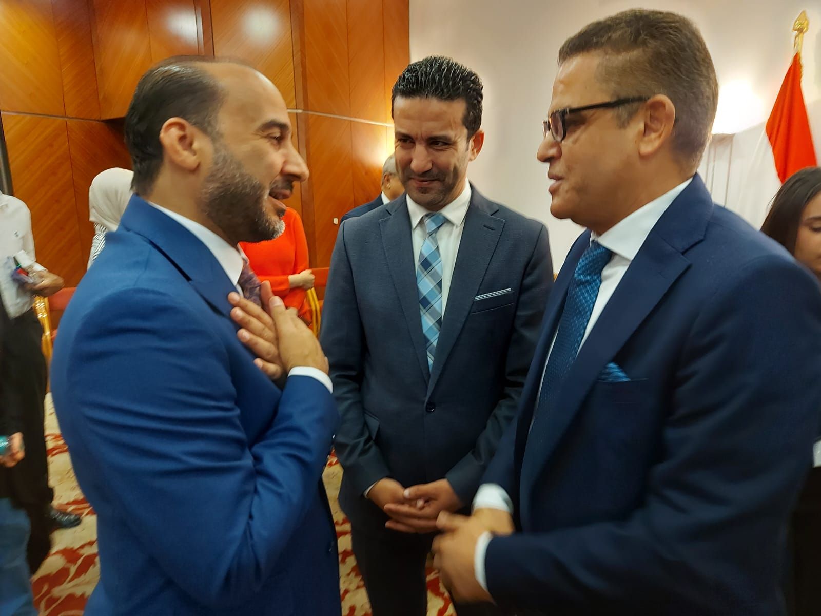 جانب من حضور رئيس التحرير جانب من حضور رئيس التحرير