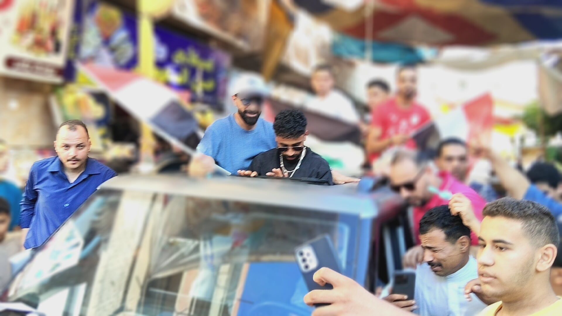أهالى البحيرة يستقبلون مروان عطية أهالى البحيرة يستقبلون مروان عطية