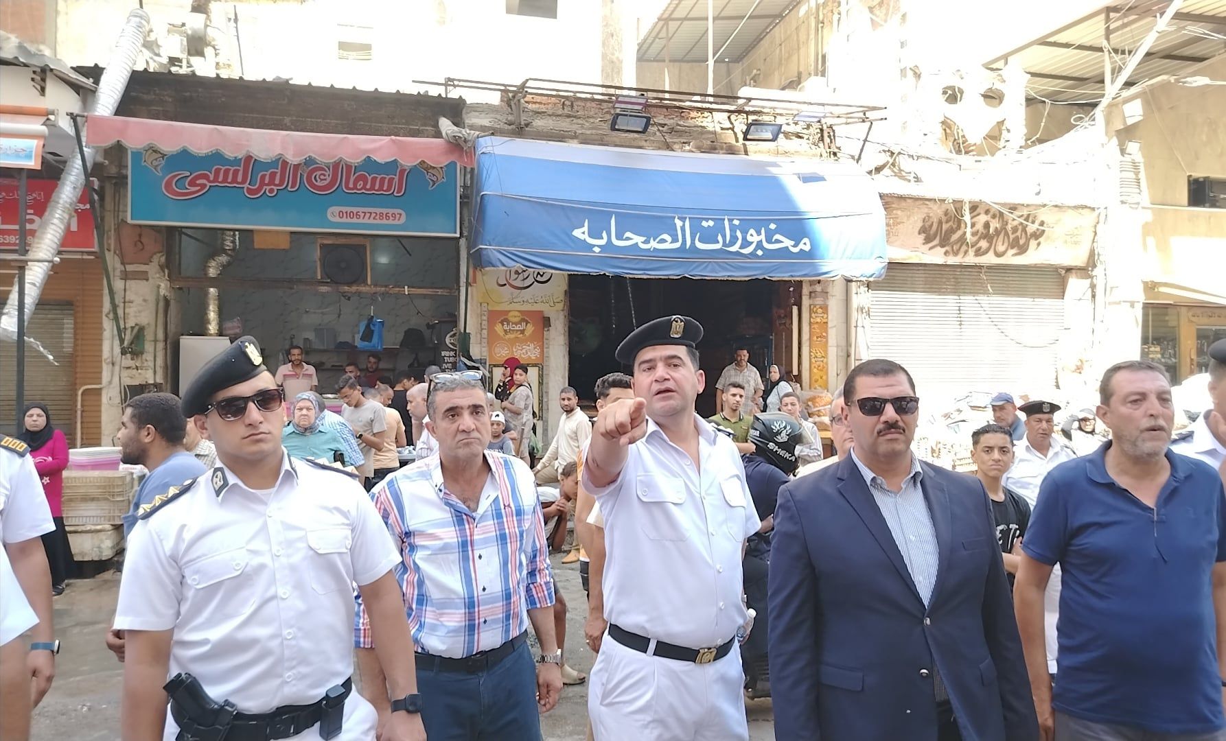 حملة مكبرة بسوق الميدان بالإسكندرية حملة مكبرة بسوق الميدان بالإسكندرية