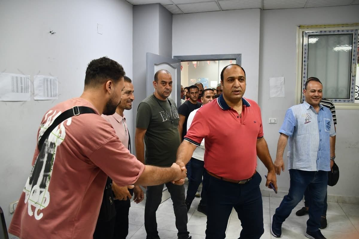جولة رئيس شركة المياه بالجيزة جولة رئيس شركة المياه بالجيزة