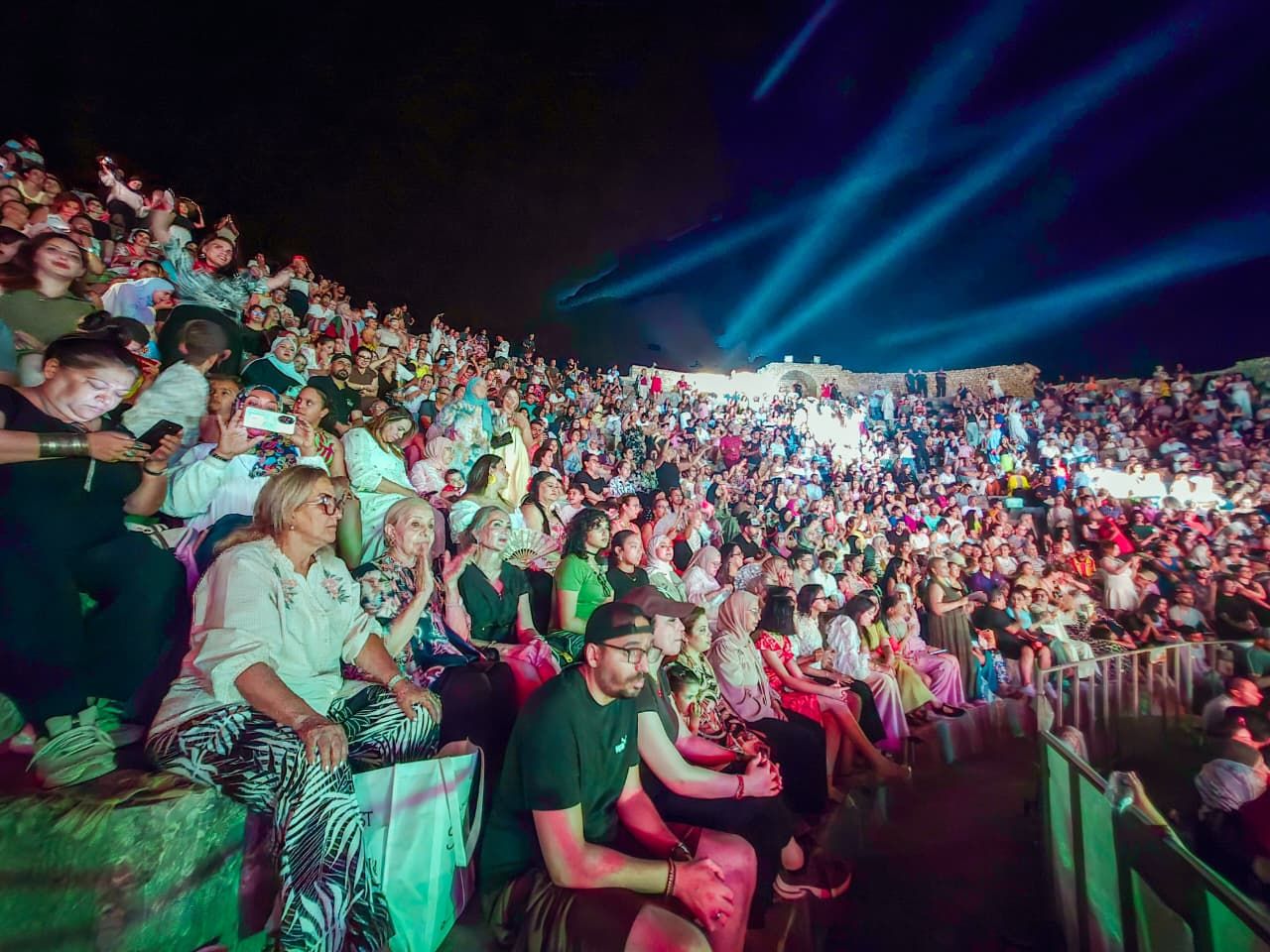 جمهور مهرجان دقة جمهور مهرجان دقة