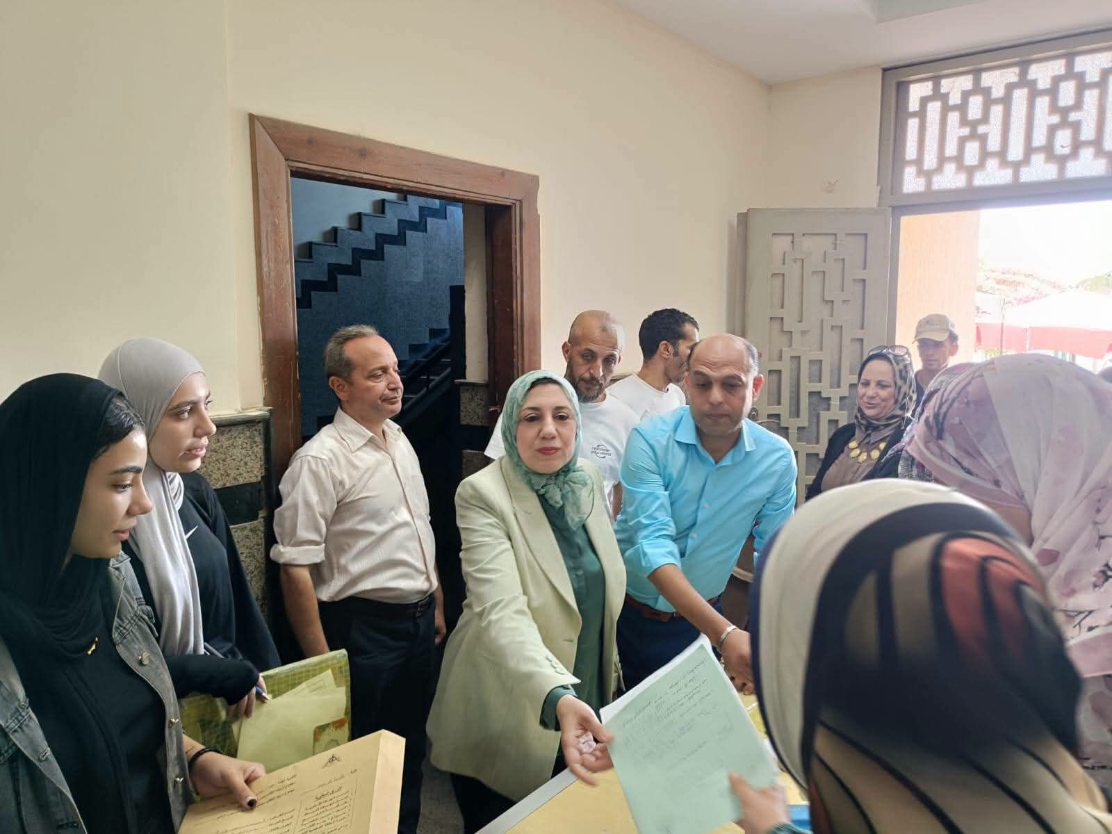 تفقد لجان الاختبارات تفقد لجان الاختبارات