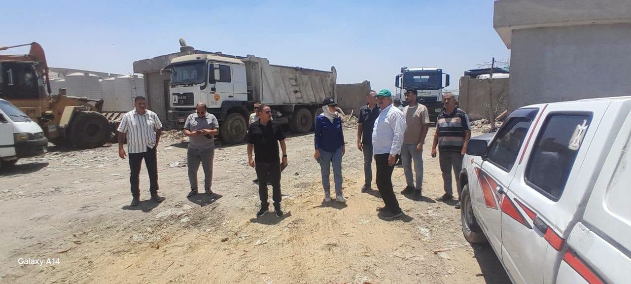 خلال الجولة بالمدفن بأبو زعبل خلال الجولة بالمدفن بأبو زعبل