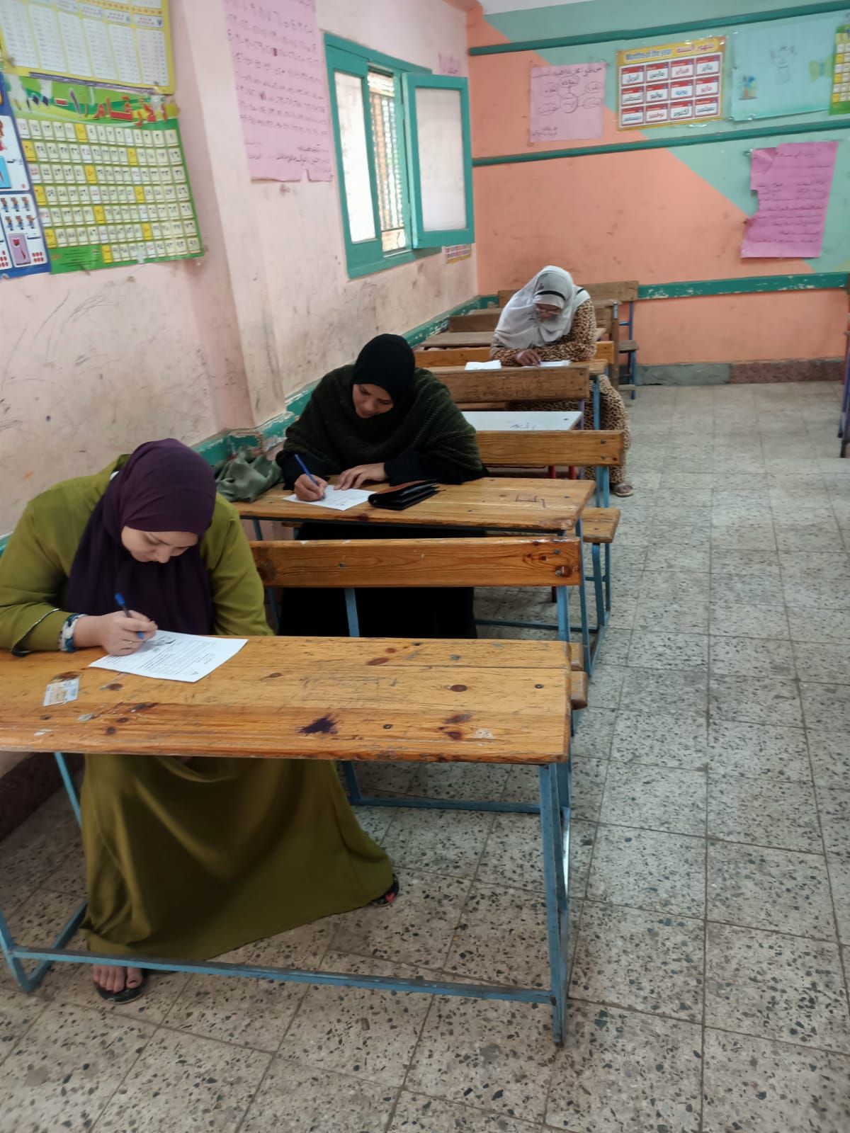 المتقدمين للامتحانات المتقدمين للامتحانات