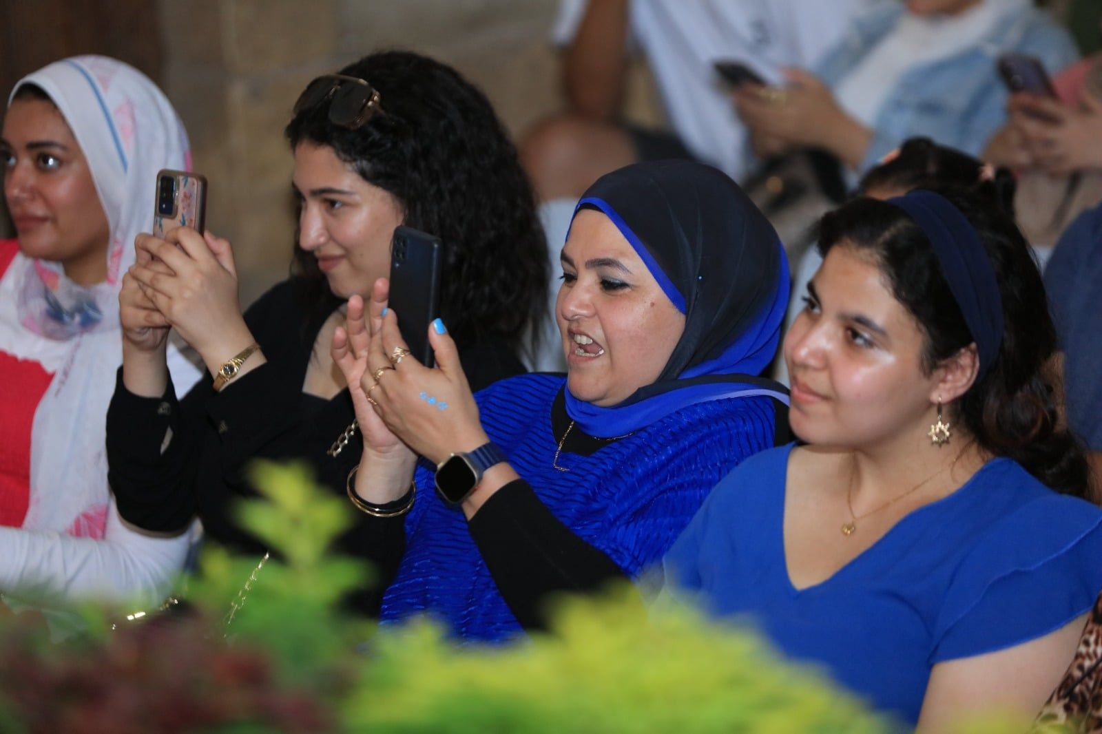 جمهور مهرجان خيال الظل جمهور مهرجان خيال الظل