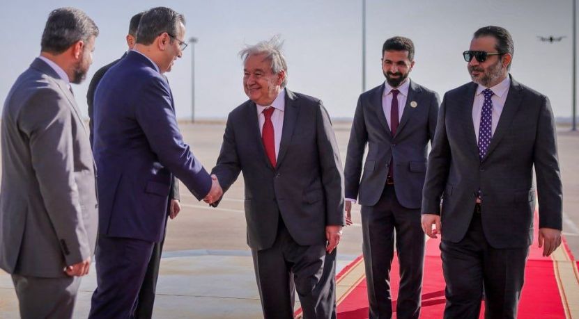 جوتيريش يصل سوريا جوتيريش يصل سوريا