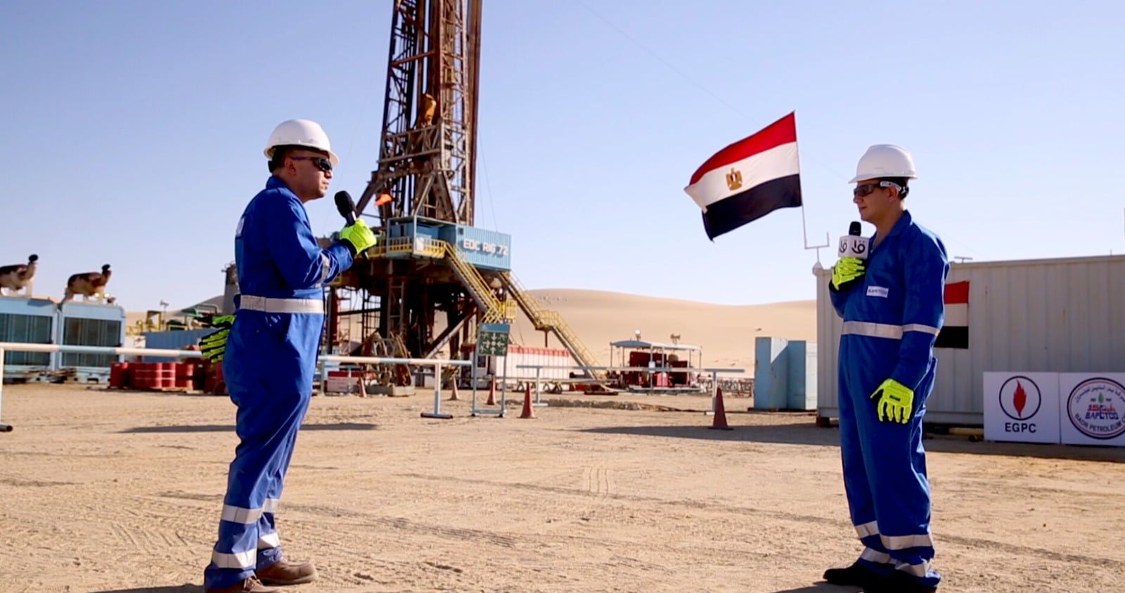 صباح الخير يا مصر يوثق رحلة إنتاج النفط في الصحراء الغربية (1) صباح الخير يا مصر يوثق رحلة إنتاج النفط في الصحراء الغربية (1)