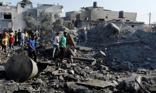 استشهاد سبعة فلسطينيين في قصف إسرائيلي استهدف مدينة رفح