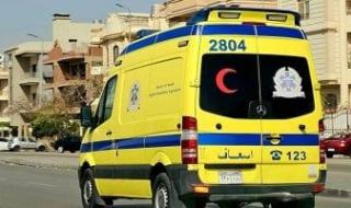 إصابة
شخص
صدمته
سيارة
أثناء
عبوره
للطريق
فى
المنيب