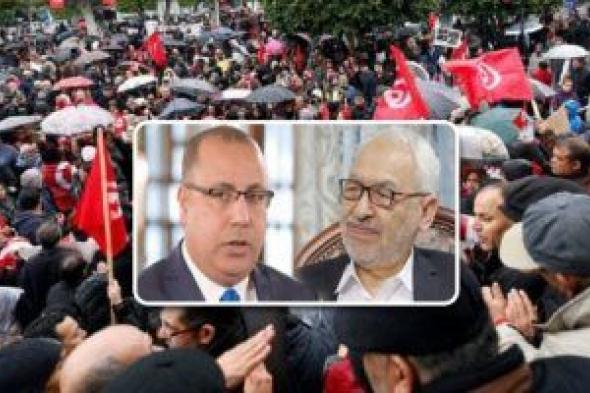 احتجاجات فى تونس بعد اعتقال 1000 شخص