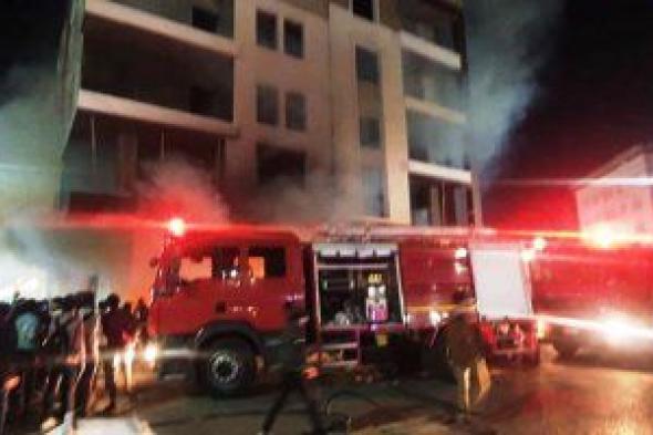 السيطرة على حريق بغرفة أعلى عقار بمنطقة محطة الرمل وسط الإسكندرية