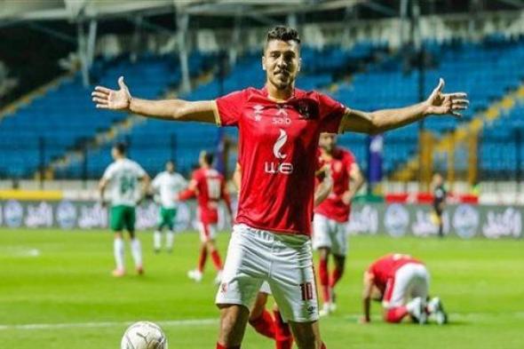 محمد شريف يضيف الهدف الثالث للأهلي في مرمى الجونة
