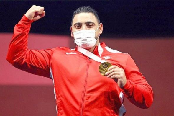 الأردني خطاب يحطم الرقم الأولمبي