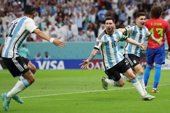 كأس العالم 2022.. الأرجنتين تفوز علي المكسيك بثنائية نظيفةاليوم السبت، 26 نوفمبر 2022 11:47 مـ   منذ 6 دقائق