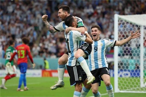 فرص الأرجنتين في التأهل لدور الـ16 من كأس العالم بعد الفوز على المكسيك