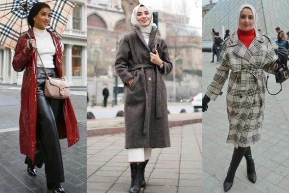 تزامن شتوي.. وبحث وقدوم شراء ملابس الشتاء للمحجاب.. اليك حيل تنسيقها بطريقة رائعة!!