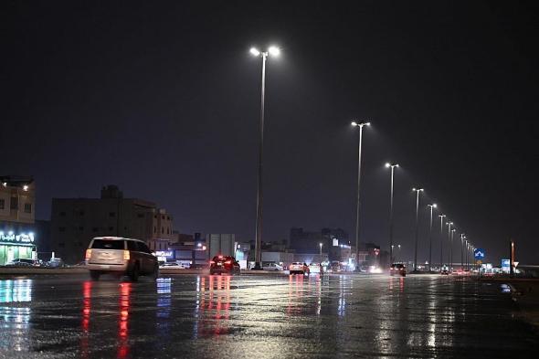 لقطات من هطول الأمطار في جدة