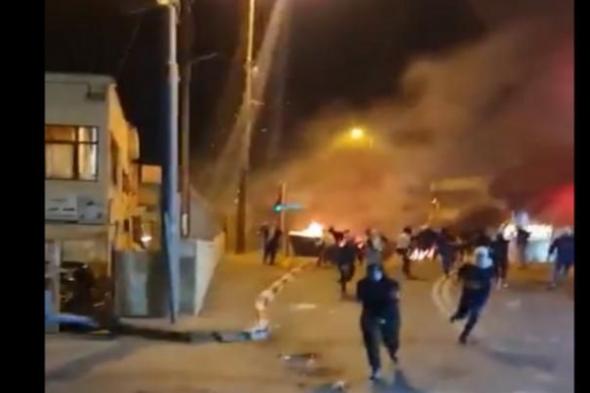 اشتباكات بين فلسطينيين والقوات الإسرائيلية في مخيم شعفاط (فيديو)