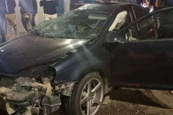 مصرع 3 أشخاص من أسرة واحدة وإصابة أخرى في حادث سيارة ملاكي بطريق شبرا بنها الحر
