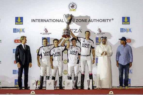 فريق الإمارات يحرز لقب  كأس دبي الفضية للبولو