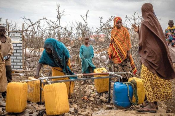 «أوكسفام» تحذر من نقص هائل بالمياه في شرق إفريقيا