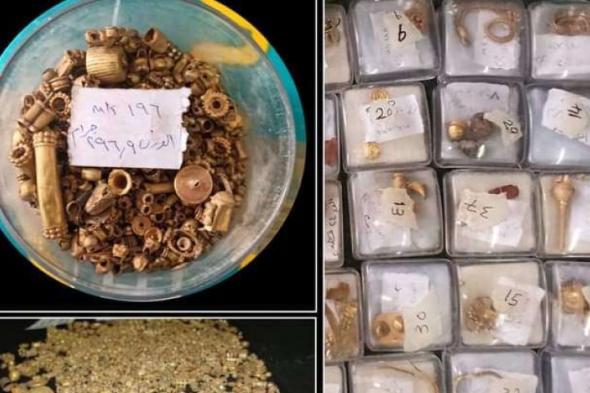 الحوثيون ينهبون قطعا أثرية من ذهب يزن 885.9 جرام من متحف صنعاء