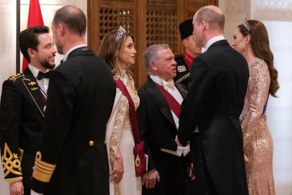 أبرز أكسسوارات الملكات في حفل زفاف الأمير حسين ورجوة