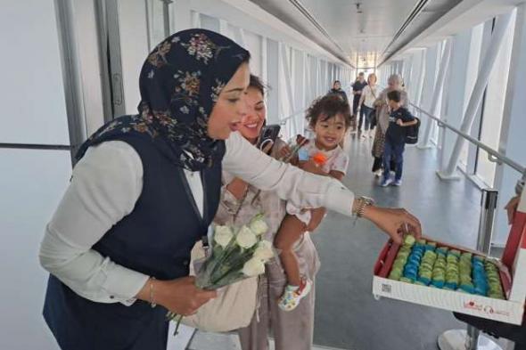 مطار الغردقة الدولي يستقبل أولى الرحلات من مطار طشقند بأوزبكستان