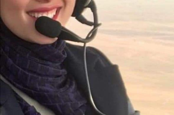 كابتن طيار زينب حسن تتألق في صفوف مصر للطيران