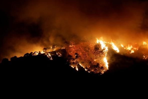 الأكبر هذا العام.. اندلاع حريق هائل في غابات شرق إسبانيا
