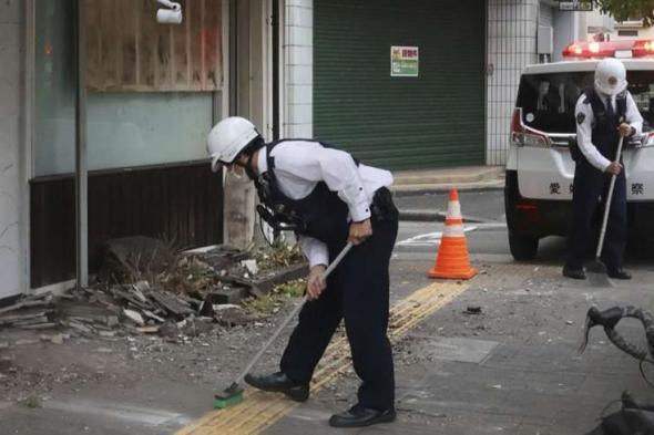 زلزال قوى يضرب غرب اليابان وإجلاء العشرات بسبب تعطل الخدمات