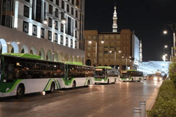 "حافلات المدينة" تعزز خدماتها لمواكبة زيادة رحلات المسافرين عبر قطار الحرمين السريع