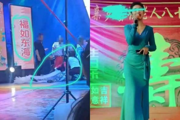 وفاة مغنية تعثرت بفستانها على المسرح في الصين