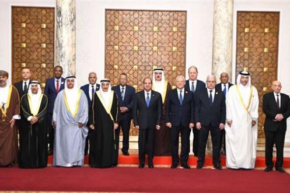 5 رسائل قوية من السيسي لرؤساء البرلمانات العربية