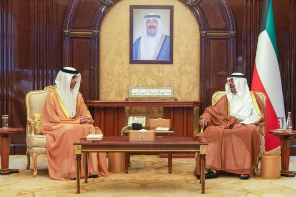 رئيس مجلس الوزراء الكويتي يبحث مع ثاني الزيودي الارتقاء بالعلاقات التجارية