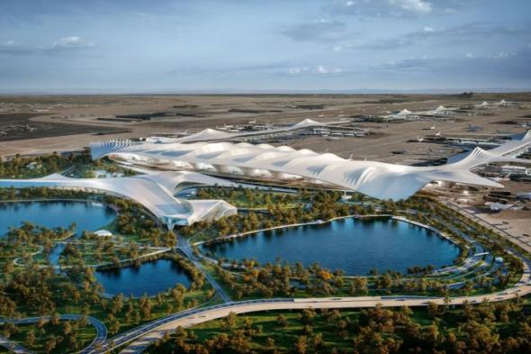 غير عادي.. الإمارات العربية تعلن عن بدء بناء أكبر مطار في العالم مطار آل مكتوم الدولي