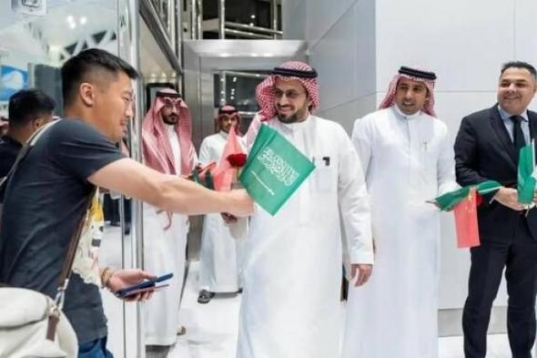 مطار الملك خالد الدولي يستقبل أولى رحلات خطوط شرق الصين من شنغهاي بالبلدي | BeLBaLaDy