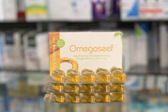 دواء اوميجا سيف 30 كبسولة لعلاج أمراض متعددة