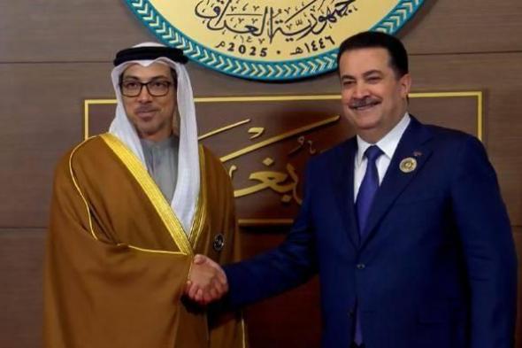 منصور بن زايد يصل إلى مقر انعقاد القمة العربية في بغداد (فيديو)