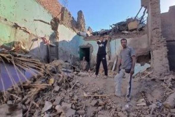 "ملحقتش تشوف نتيجتها".. مصرع طالبة بالإعدادية أسفل منزل منهار بقنا.. فيديو