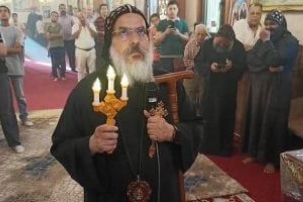 دير الشايب فى الأقصر يحتفل بتطييب رفات وتدشين أيقونات بعيد الأنبا موسى