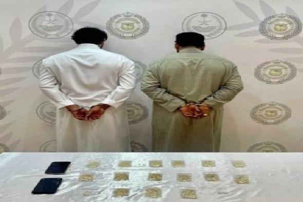 القبض على شخصين بمنطقة القصيم لترويجهما مادة الإمفيتامين المخدر