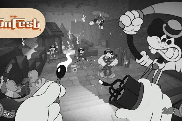 Mouse: P.I. For Hire - عرض أسلوب اللعب يُبرز الرسومات المرسومة يدويًا - نسخة الخريف من Fan Fest 2025