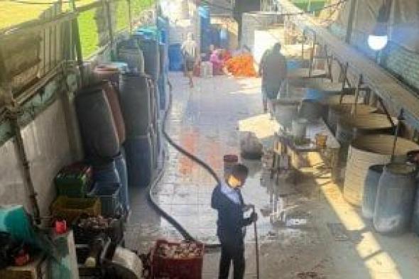 التحفظ
على
24
طن
مخللات
خلال
حملة
مكبرة
بطوخ
وقليوب