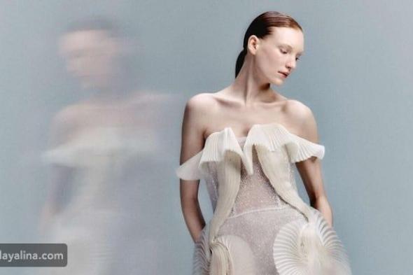 مجموعة BY FANG هوت كوتور ربيع 2026: هدوء وأناقة في الأزياء الراقية