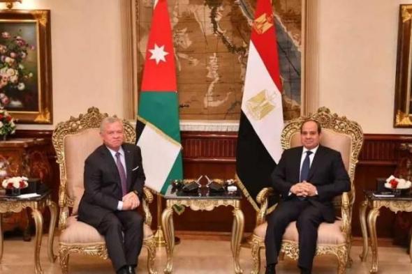 الرئيس
      السيسي
      وملك
      الأردن
      يجددان
      رفضهما
      للانتهاكات
      والممارسات
      التعسفية
      ضد
      الشعب
      الفلسطيني