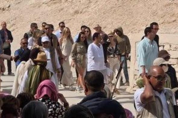 تيفانى
ترامب
وزوجها
يزوران
مقابر
توت
عنخ
آمون
ونفرتاري
بوادي
الملوك
والملكات