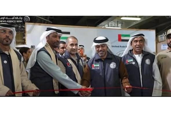 سفير
      الإمارات
      لدى
      مصر
      يفتتح
      قسم
      الغسيل
      الكلوي
      بالمستشفى
      الإماراتي
      العائم
      في
      العريش