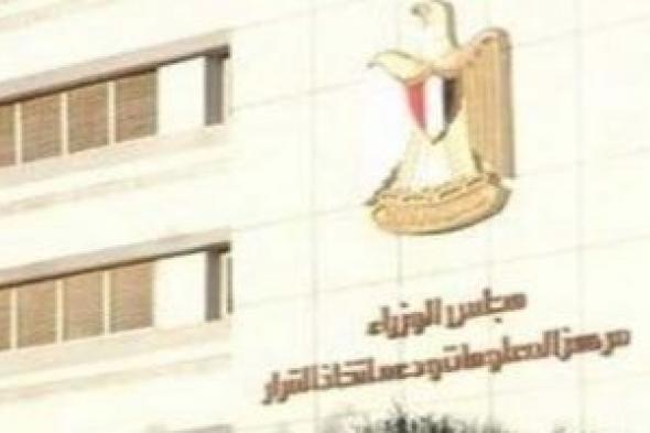 معلومات
الوزراء:
2.7%
نسبة
مساهمة
أنشطة
الاتصالات
والمعلومات
بالناتج
المحلى
لمصر