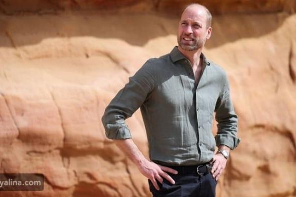 أبرز لقطات الأمير ويليام في العلا: رحلة استكشافية بين سحر الطبيعة وعبق التاريخ بالمملكة